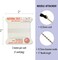 Griffin Silk Bead Cord Perlseide – Size 1 (0.35mm) – 2 Meters per Card – Stainless Steel Needle Attached – for Knotting Pearls, Gemstones, Crystals and Beads
